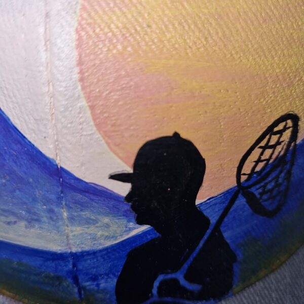 KC Unikat Cap M-003 – Drohne und Kitz im Sonnenlicht