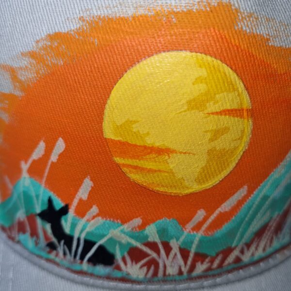 KC Unikat Cap M-029 – Kitz in hellem Schilfgras