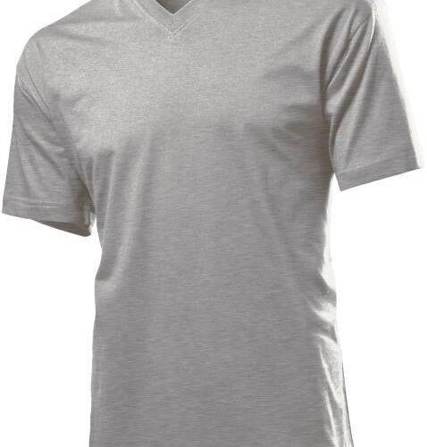 KC Core V-Neck grey heather Frontansicht