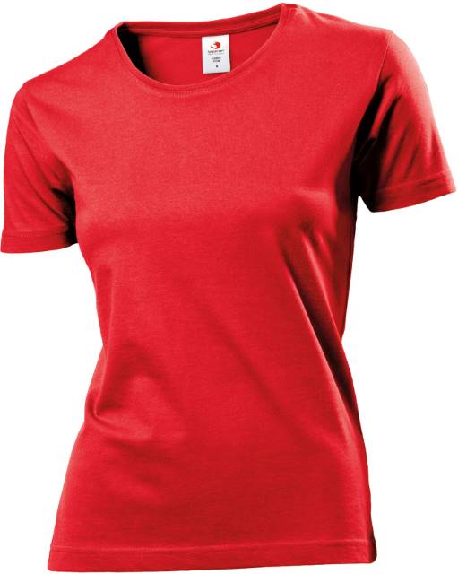 KC signature Women scarlet red Frontansicht gedreht