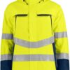 KC Core Softshell Jacke yellow hi vis yellow navy