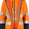 KC Prime 3-in-1 Sicherheitsjacke – hi vis orange-black – Frontansicht