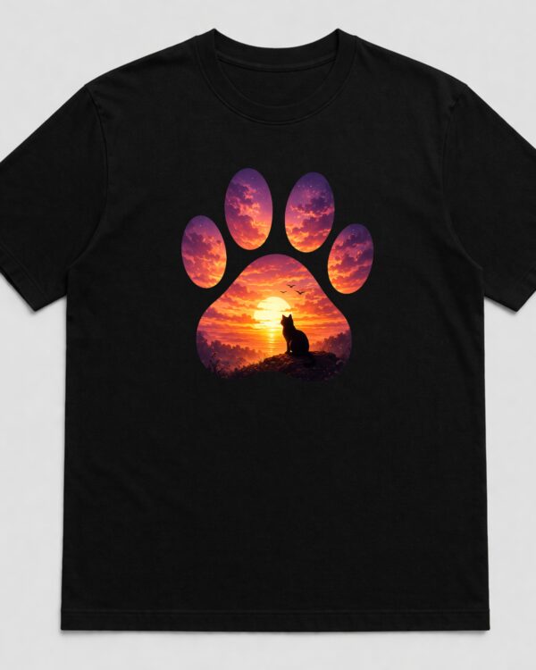 KC Motiv Katze vor Sonnenaufgang