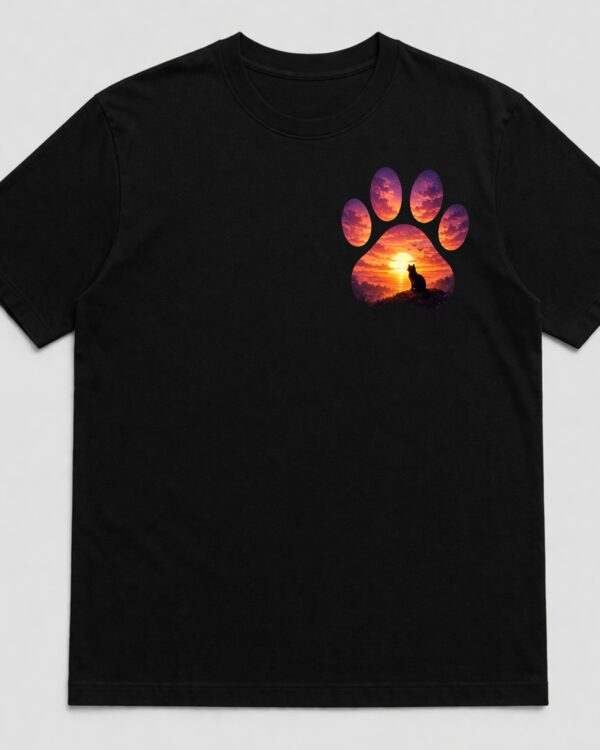 KC Motiv Katze vor Sonnenaufgang