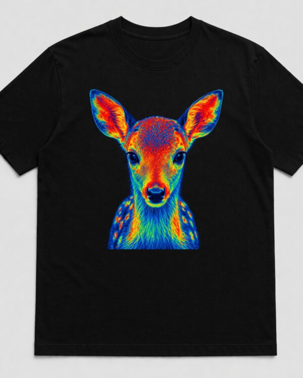 Motiv Rehkitz Wärmebild