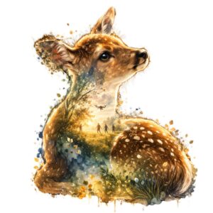 KC Motiv Rehkitz Natur