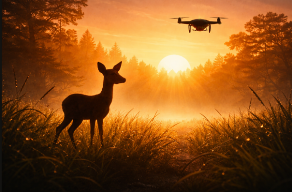 KC Motiv Rehkitz Morgenstimmung